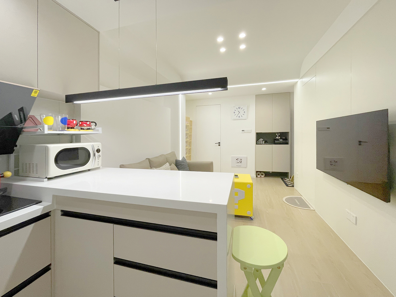 極簡(jiǎn)之美，寧?kù)o舒適的居住空間