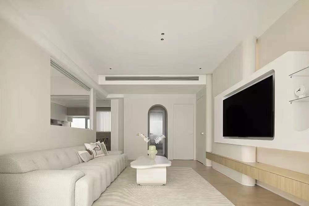 110平老房翻新，網(wǎng)紅奶油風(fēng)治愈心靈之美！