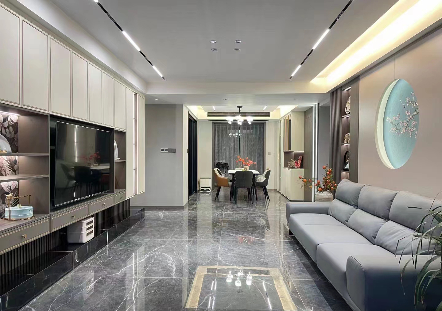 120平米現(xiàn)代輕奢精裝實景，完美的新家!